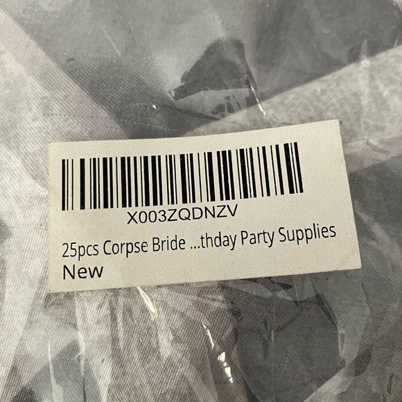 Corpse Bride Birthday Cake Toppers - Picture 2 of 6